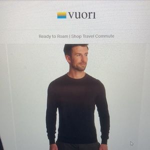 Vuori Ponto Performance Crew - Men’s Dreamknit Crew